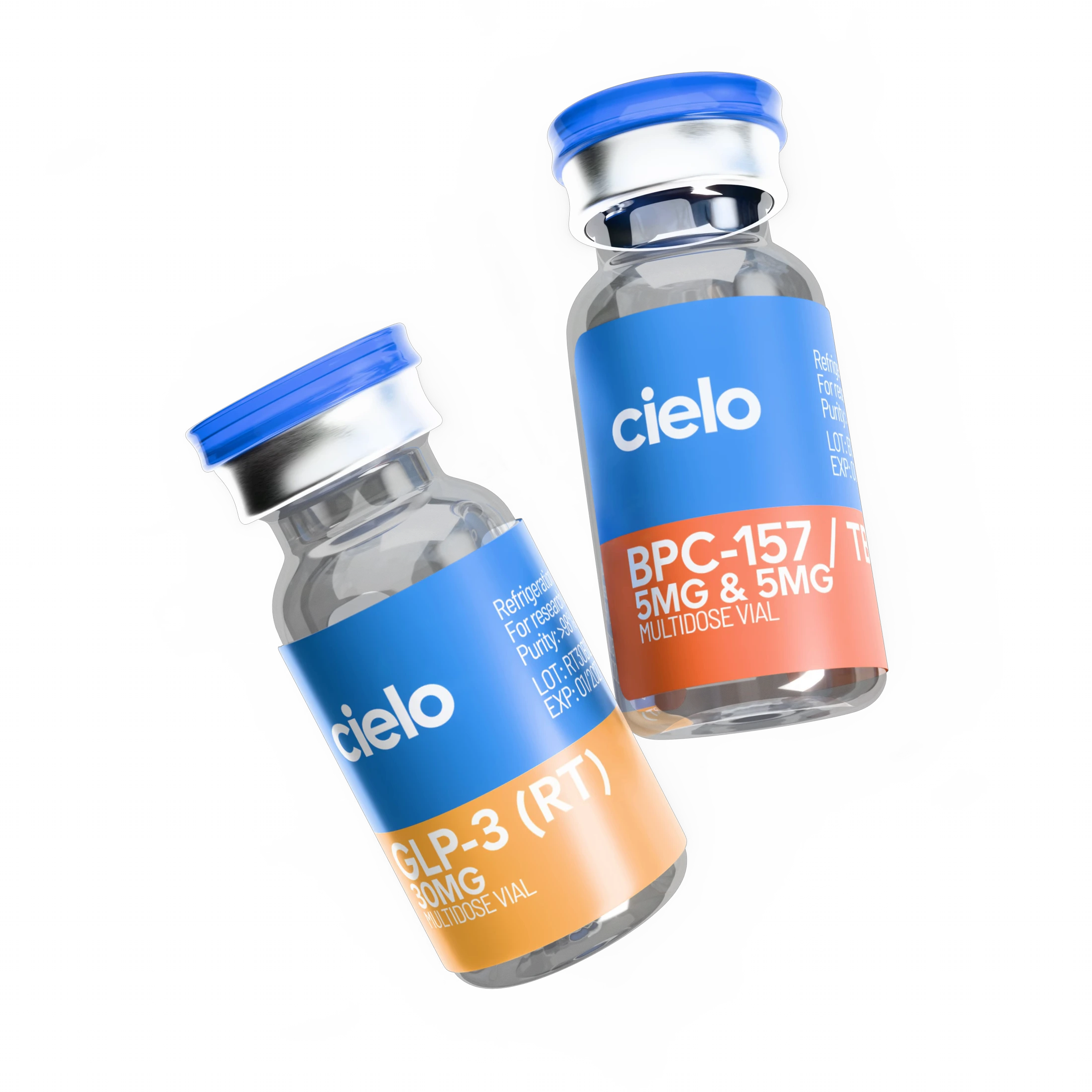 Cielo research peptide vials